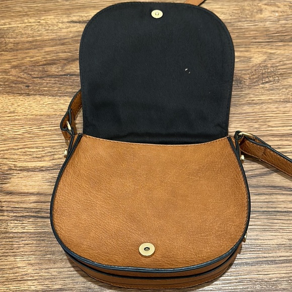 Forever 21 brown studded purse - Picture 3 of 6